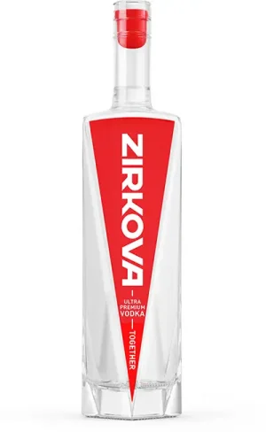 zirkova together vodka bottle