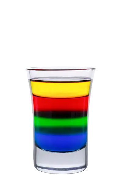 Pride Day Rainbow Shots